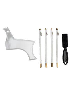 Beard Shaper, Professional Beard Shaping Tools with 4pcs Barber Pencil, Beard